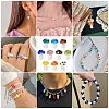 1Strand Handmade Lampwork Beads Strands LAMP-TA0001-84G-5