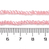 Baking Electroplate Glass Beads Strands X-DGLA-A039-J2MM-B08-4