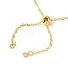 3Pcs 3 Style Brass Slider Cable Chain Bracelets BJEW-TA00413-5