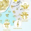 40Pcs 10 Styles Rack Plating Alloy Pendants FIND-CJ0003-93-3
