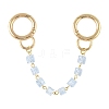 Glass Link Bag Extender Chains HJEW-YW00101-03-1