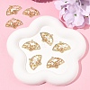 8Pcs 4 Styles Rack Plating Alloy Enamel Pendants ENAM-FS0004-74-8