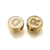 (Defective Closeout Sale: Enamel Yellowing)Alloy Enamel Beads ENAM-XCP0001-44-2