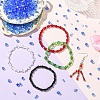 8 Strands 8 Styles Glass Bead Strands GLAA-YW0004-44A-4