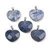Natural Blue Aventurine(Dyed & Heated) Pendants G-A281-02P-07-1