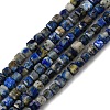Natural Lapis Lazuli Beads Strands LS-G-C052-05A-1
