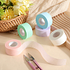 5 Rolls 5 Colors Non-woven Fabrics Adhesive Eyelash Extensions Tape AJEW-GF0010-52-4
