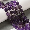Natural Amethyst Beads Strands G-P534-A13-02-2