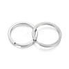 Tarnish Resistant 304 Stainless Steel Split Key Rings LS-STAS-I123-23D-1