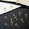 10Pcs Brass Pendants KK-SZ0002-72-5