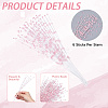 Plastic Imitation Pearl Artificial Flower Bouquet FIND-WH20003-87B-5