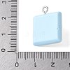 Opaque Resin Pendants RESI-S019-02A-3