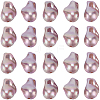 20Pcs Baking Paint ABS Plastic Beads KY-SC0002-11-1
