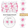Flower Polyester Eyelash Lace Trim Ribbon OCOR-WH20003-03B-01-2