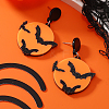 Halloween Bat Stud Earrings PG2525-1-1