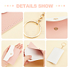 8Pcs 8 Colors Imitation Leather Wallets AJEW-WR0001-19-2