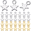200Pcs 2 Colors Alloy Charms FIND-SC0023-74-1