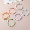 100Pcs Opaque Acrylic Beads OACR-CJ0001-31-7