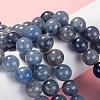 Dyed & Heated Natural Blue Aventurine Beads Strands G-F380-10mm-4