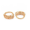 Brass Hollow Finger Rings for Women RJEW-S048-001-NF-2