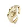 Brass Adjustable Open Rings RJEW-K257-86G-07-1