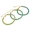 3Pcs 3 Colors 4MM Braided Nylon Cord Bracelets FIND-TA0009-49-1
