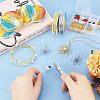 6 Rolls 6 Style Round Copper Jewelry Wire CWIR-FG0001-01A-3