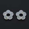 Marbled Stone Style Opaque Acrylic Beads OACR-G009-06E-2