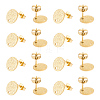 Unicraftale 30Pcs 304 Stainless Steel Stud Earring Findings STAS-UN0040-64-1