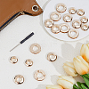 18Pcs 3 Styles Alloy Grommet Eyelet Findings FIND-CL0002-21KCG-4