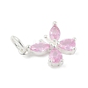 925 Sterling Silver Micro Pave Cubic Zirconia Pendants LS-STER-Q002-03B-2