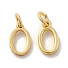Brass Pendants KK-M273-03G-O-1