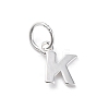 925 Sterling Silver Letter Charms LS-STER-C012-01S-K-1