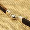 Double Wrap Cowhide Leather Cord Bracelets BJEW-PJB024-M-3