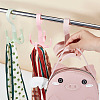 AHADEMAKER 8Pcs 8 Style Plastic Multi-Function Bag Hangers AJEW-GA0005-59-3