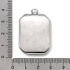 304 Stainless Steel & Natural Paua Shell Pendants SH-CBA7184-01C-P-3