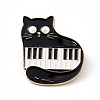 Cartoon Cat Enamel Pin JEWB-A005-26-04-1