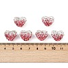 Valentine's Day Gradient Color Polymer Clay Grade A Rhinestone Beads RB-A049-06-2