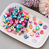 Fashewelry 330pcs 11 Style Handmade Polymer Clay Beads CLAY-FW0001-01-10