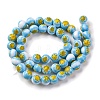 Handmade Millefiori Lampwork Beads Strands LAMP-G164-05J-2