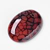 Natural Dragon Veins Cabochons G-F296-07-25x35mm-2