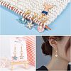 10 Pcs 10 Style Ocean Themed Alloy Enamel Pendants Decorations HJEW-NB0001-44-5
