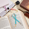 Velvet Ribbon Bookmarks AJEW-AB00025-5