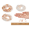 Yilisi 3 Strands 3 Style Natural Pink Aventurine Beads Strands G-YS0001-13-20