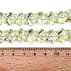 Baking Paint Electroplate Transparent Glass Beads Strands EGLA-Q136-03A-05-4
