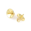SHEGRACE Brass Cup Pearl Peg Bails Pin Pendants XGRQ1R671-349G-2