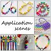 ARRICRAFT 16 Style Mixed Style Acrylic & Silicone & Resin Beads Sets OACR-AR0001-15-5