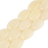 Dyed Natural White Jade Beads Strands G-N370-01A-17-2