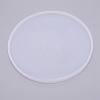 Round Cup Mat Silicone Molds LS-DIY-WH0181-46-1