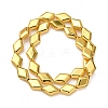 Electroplate Glass Beads Strands EGLA-H109-11F-2